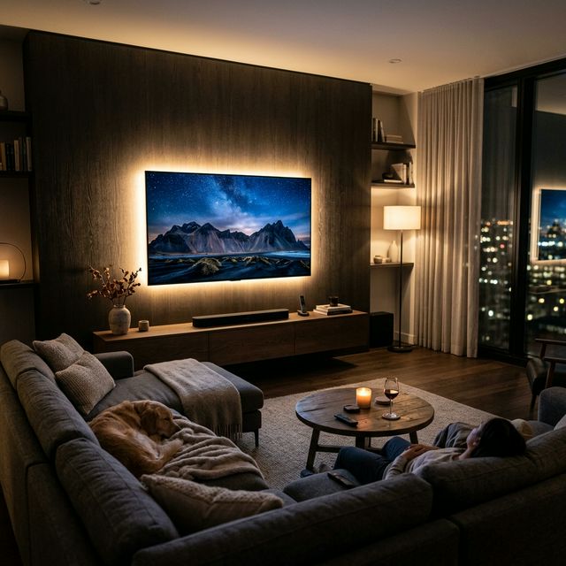 TV Arkası LED Aydınlatma: Göz Sağlığı ve Şıklık